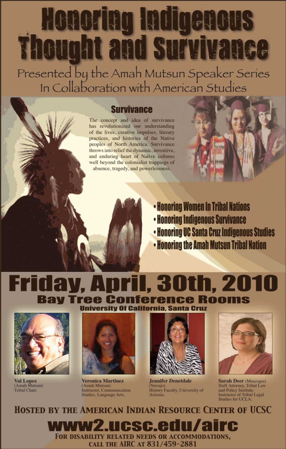 Amah Mutsun Speaker Series: Honoring Indigenous Thought and Survivance