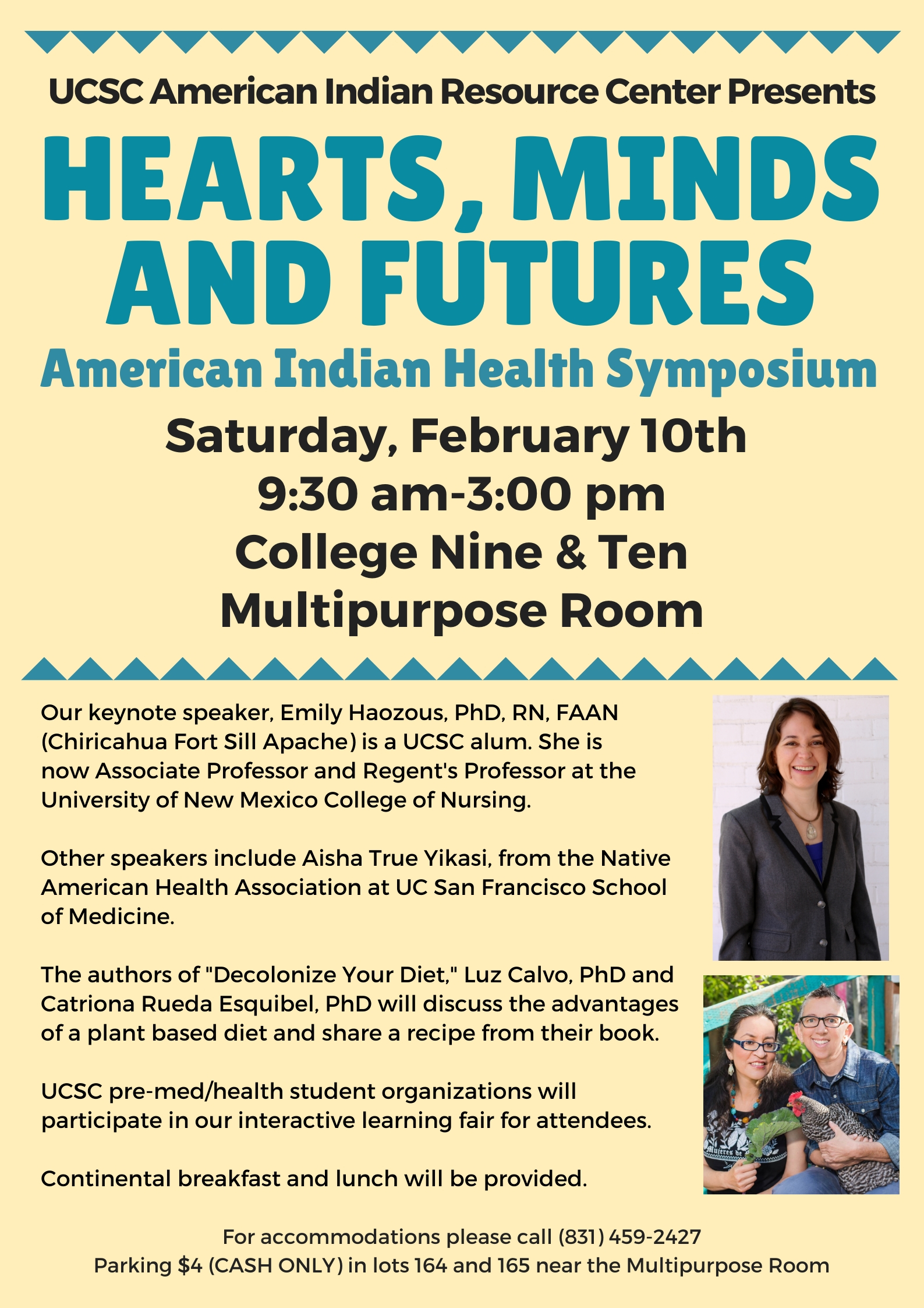 American Indian Health Symposium: Hearts, Minds, and Futures with keynote speaker Dr. Emily Haozous 