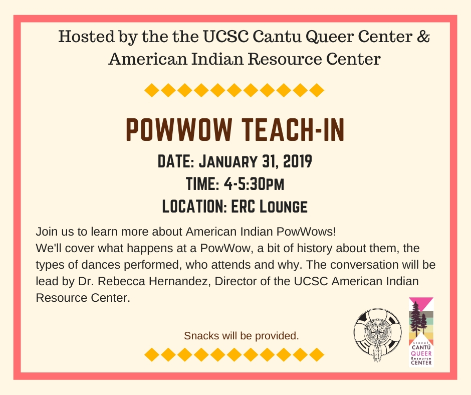 Powwow Teach-In with Dr. Rebecca Hernandez, Director of AIRC