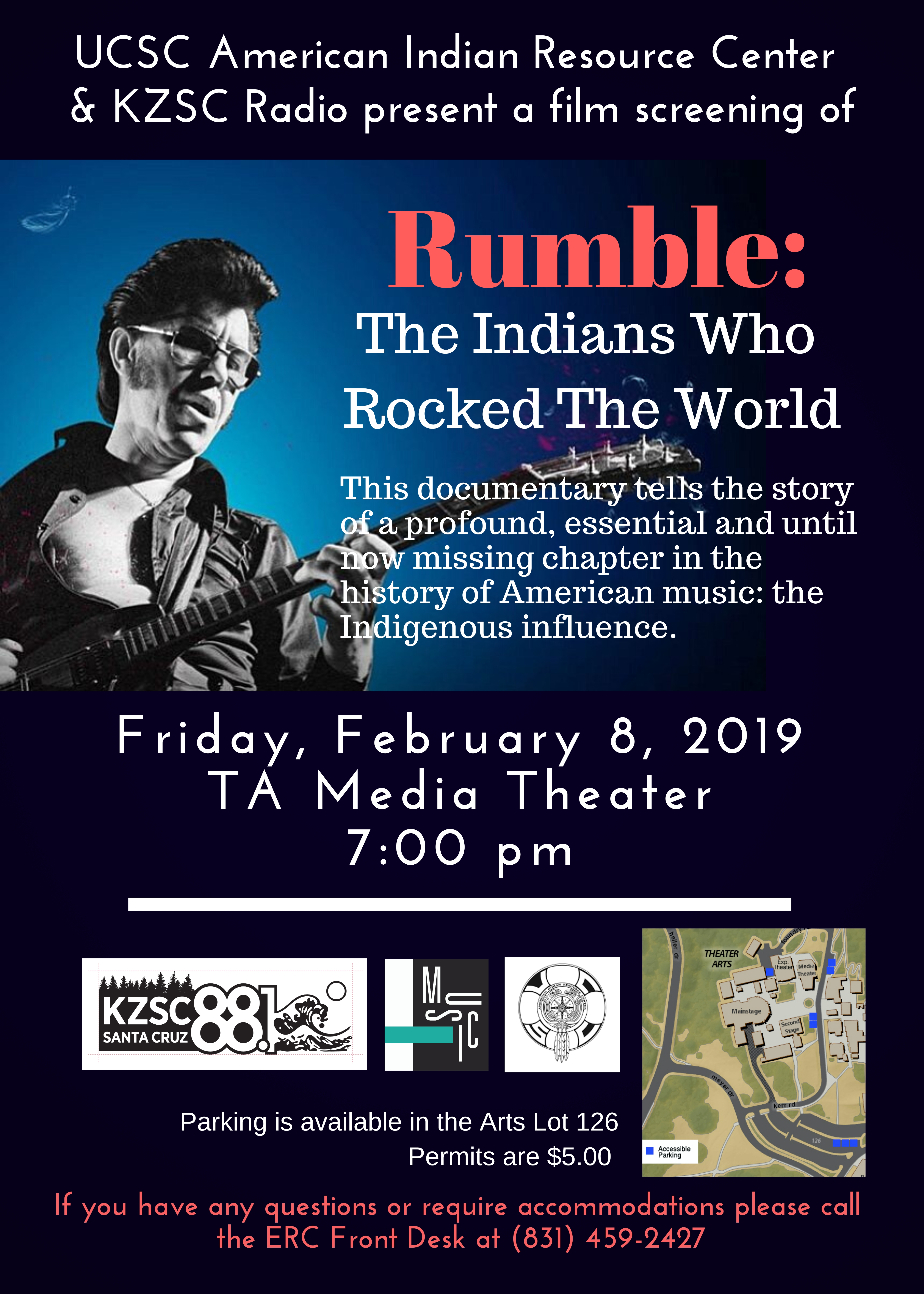 Film Screening: RUMBLE: The Indians Who Rocked The World 