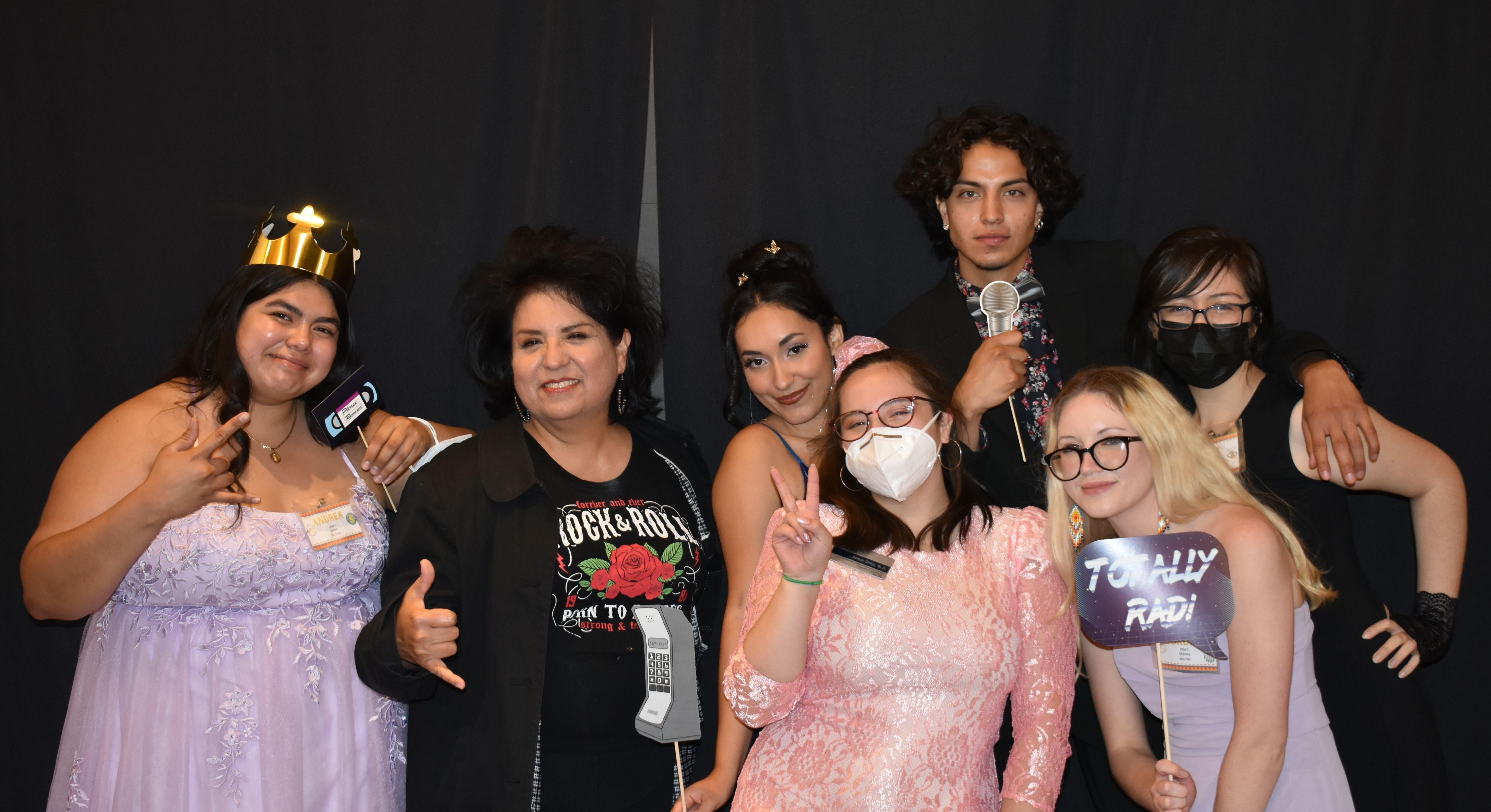 AIRC team looking fly at Alter-Native Drag Prom, April 2022